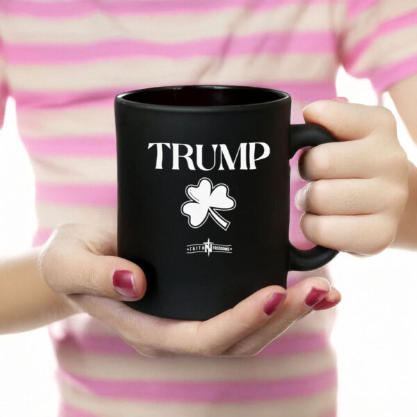 Trump St. Patrick’s Day Shamrock Mug