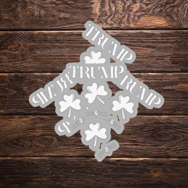 Trump St. Patrick’s Day Shamrock Sticker ,Car Magnet