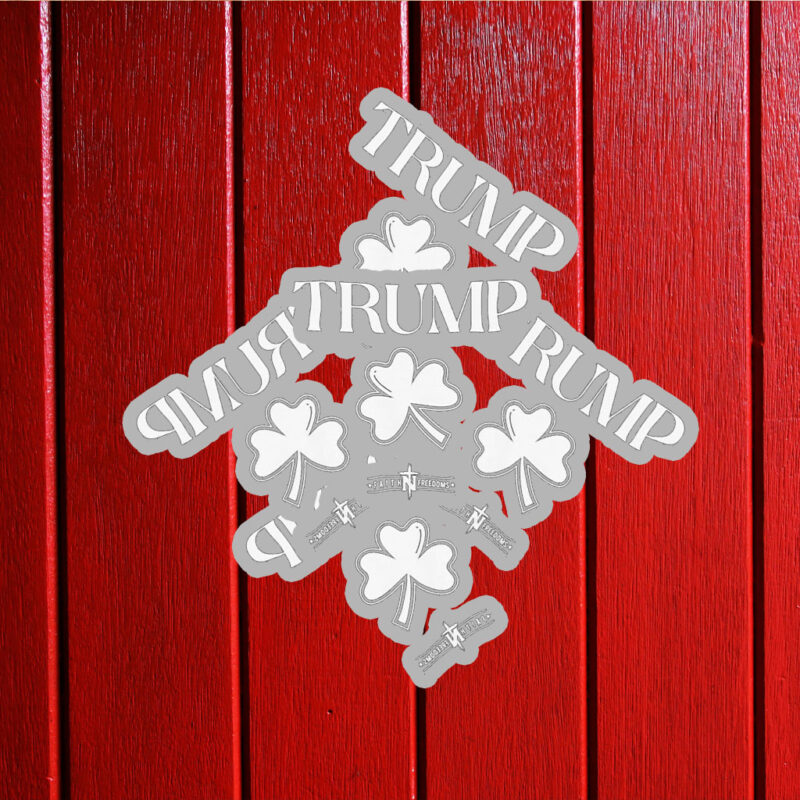 Trump St. Patrick’s Day Shamrock Sticker ,Car Magnet