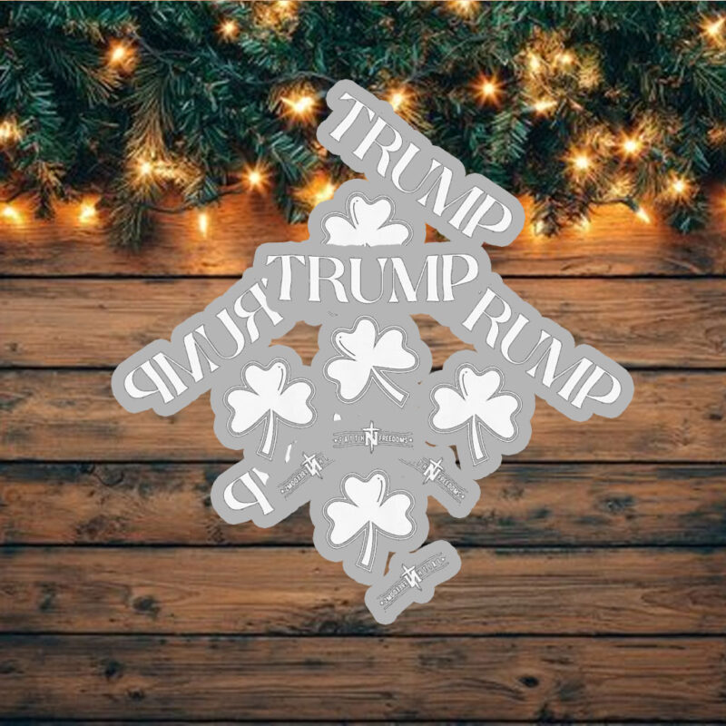 Trump St. Patrick’s Day Shamrock Sticker ,Car Magnet