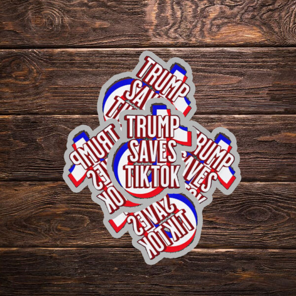 Trump Tiktok Take America Back 2025 Sticker ,Car Magnet