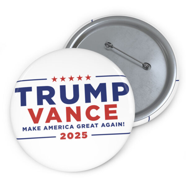 Trump Vance Make America Great Again 2025 Buttons