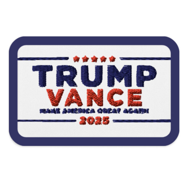 Trump Vance Make America Great Again 2025 Patches