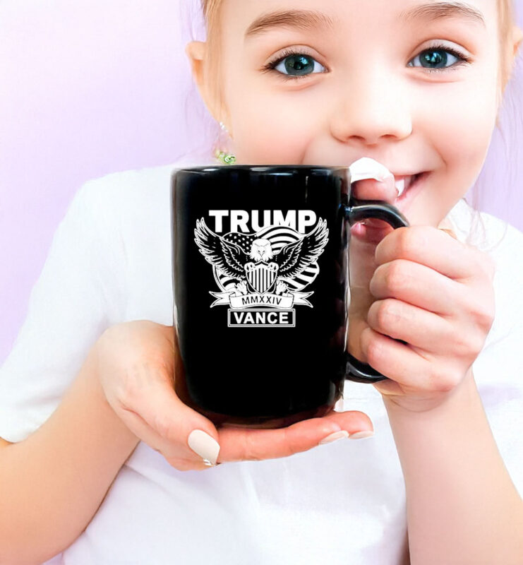 Trump Vance Mmxxiv Eagle American Flag Mug