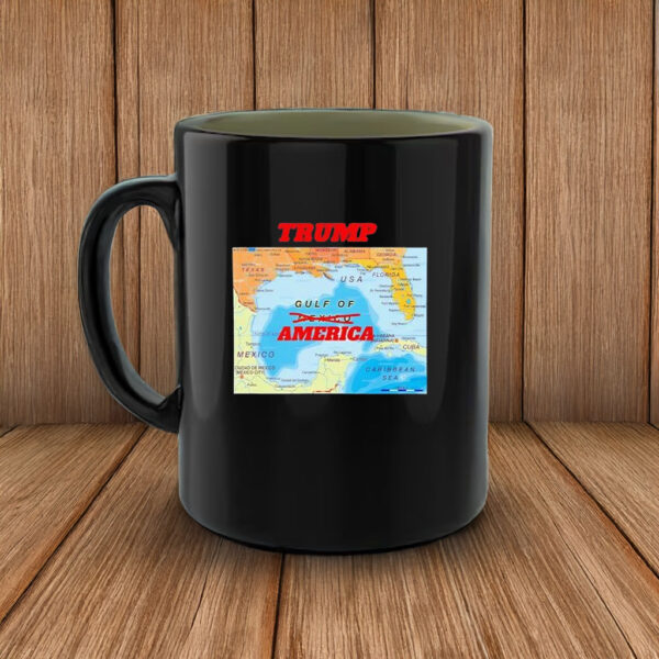 Trump gulf of America map Mug