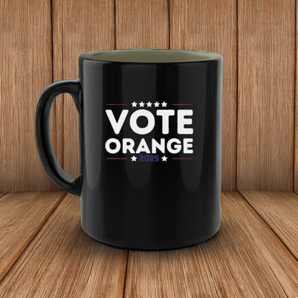 Trump orange man bad vote orange 2025 Mug