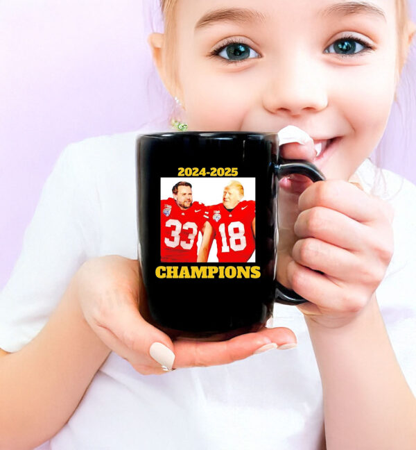 2024-25 Trump Vance Kansas City Chiefs Champions Mug