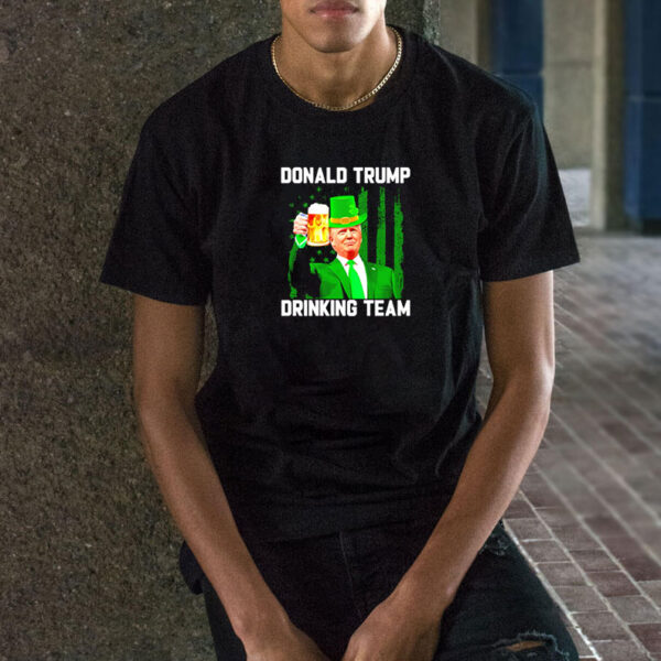 Donald Trump Drinking Team St.Patrick’s Day 2025 T-Shirt