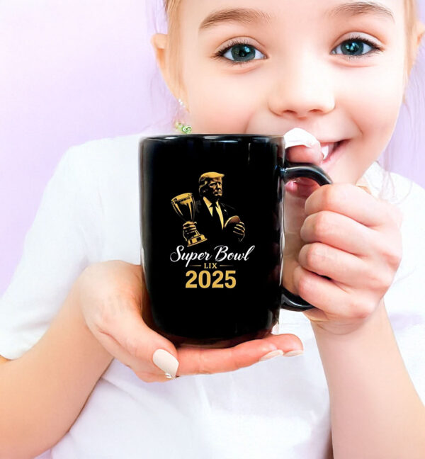 Donald Trump Super Bowl Lix 2025 Mug