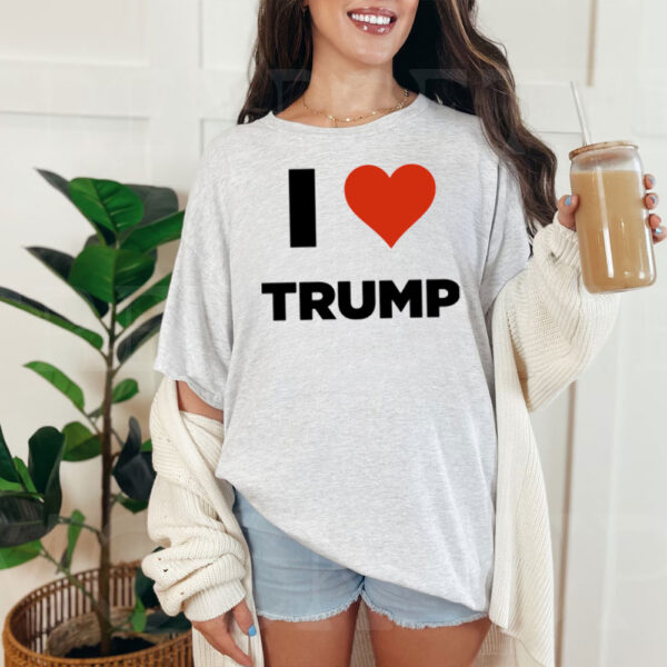 Official Trump - I Love Trump T-Shirt