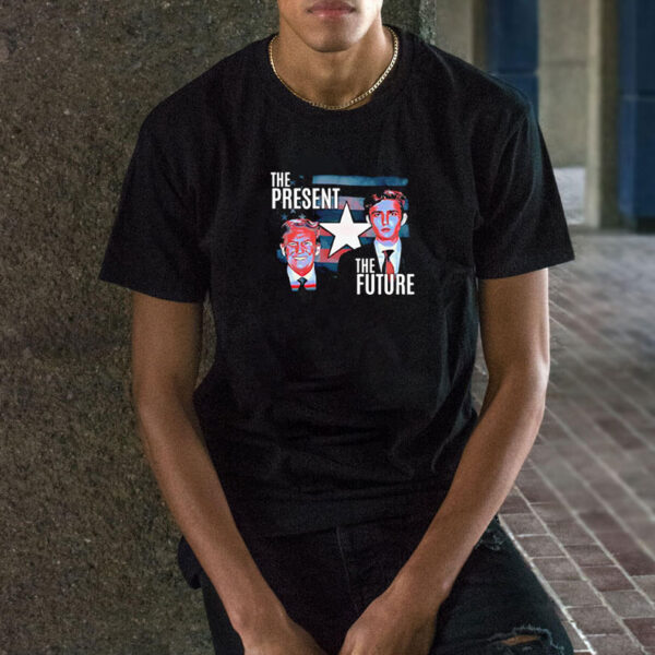 The Present The Future Donald Trump and son shirt