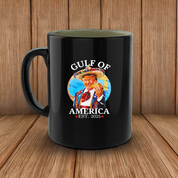 Trump Gulf Of Us America Est 2025 Mug