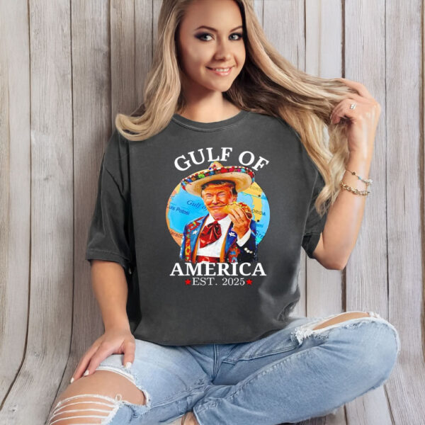 Trump Gulf Of Us America Est 2025 T-Shirt