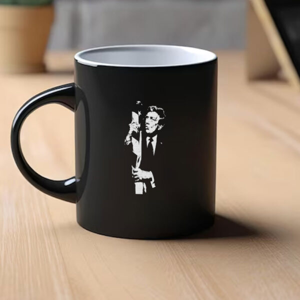 Trump Kissing Flag Mug