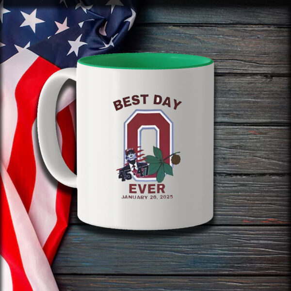 Trump best day every Ohio State Buckeyes 2025 Mug