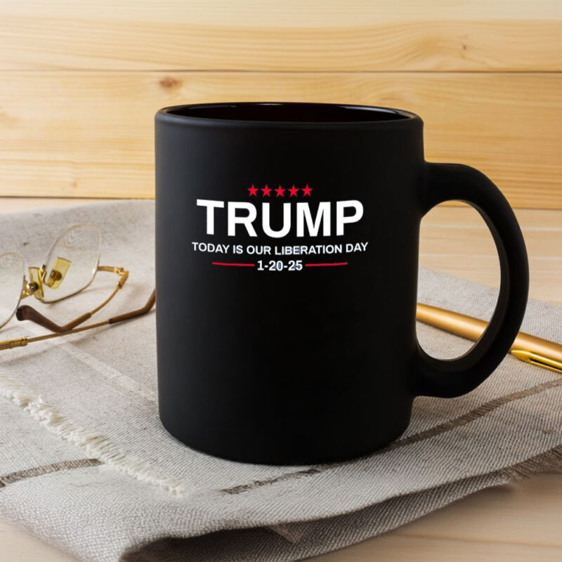 Wild Bobby Donald Trump 47 Today Is Liberation Day, Inauguration 2025 Quote Political Mug